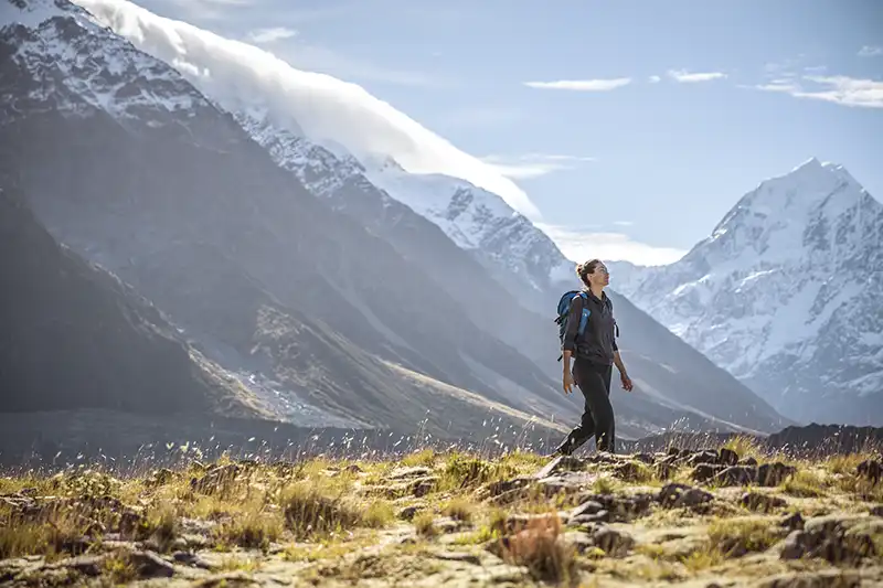 Take your hire car from Timaru to Aoraki / Mount Cook National Park